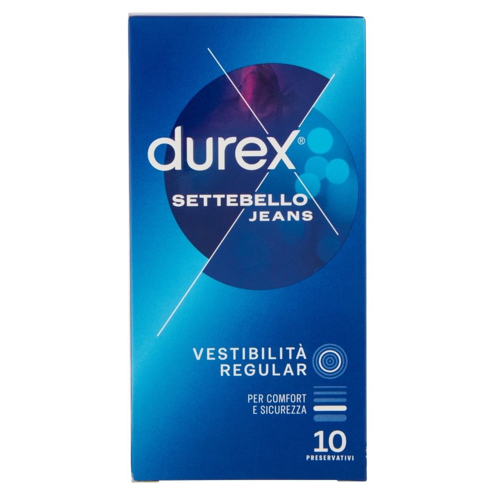 durex Settebello Jeans Regular 10 Preservativi